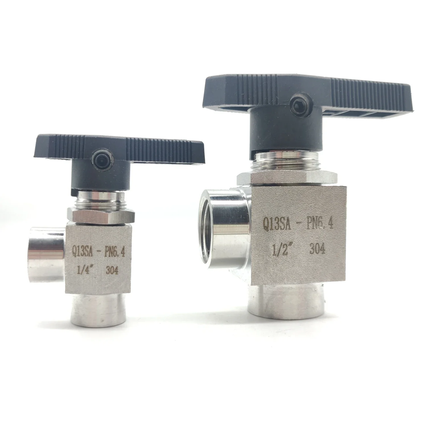 Valvola A Sfera In Acciaio Inox 304 – 3/8” NPT Femmina – 1PC, Per Acqua, Olio, Gas