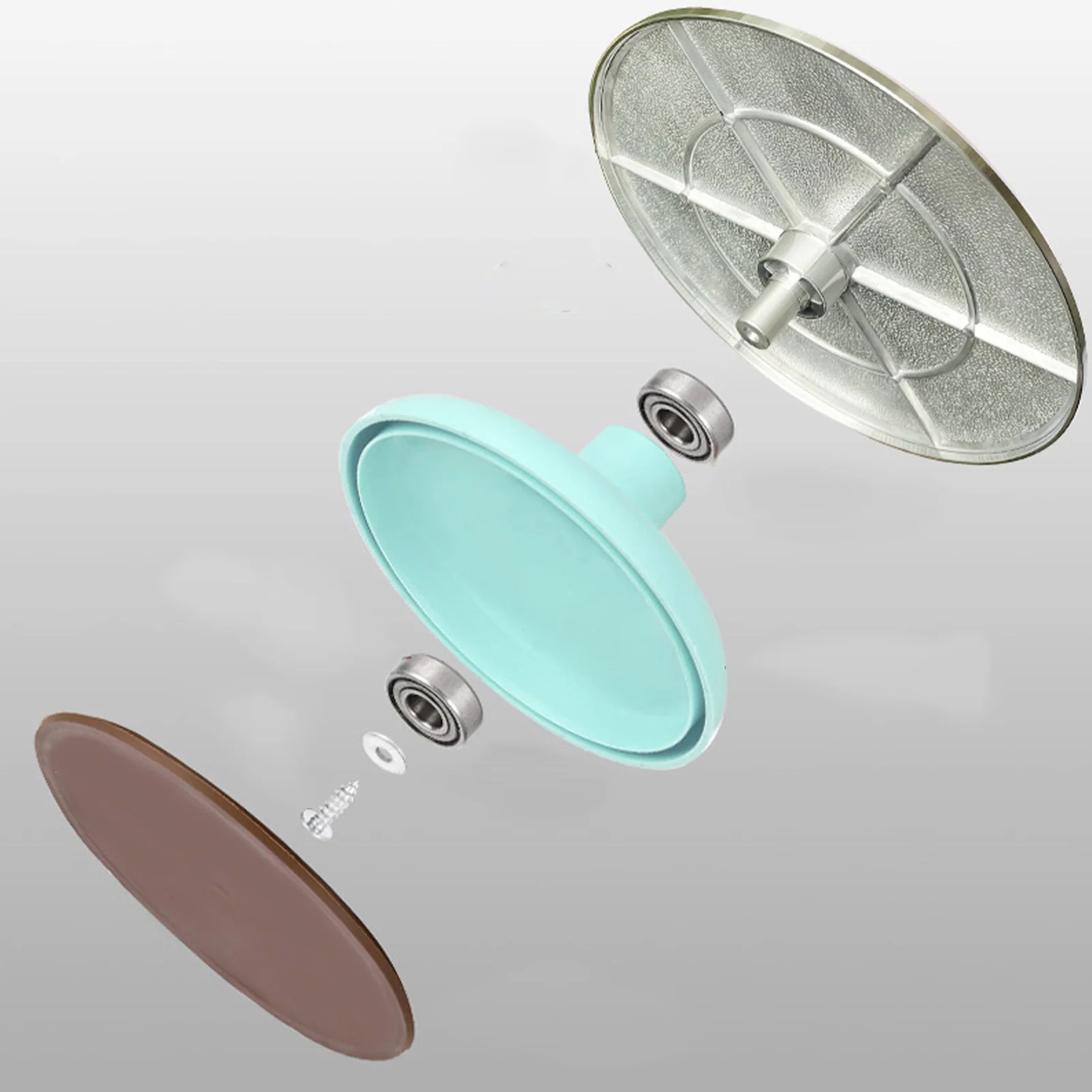 Baking Supplies Revolving Cake Stand Cake Decorating Turntable Rounded Edges Professional Aluminum Alloy for Decorating