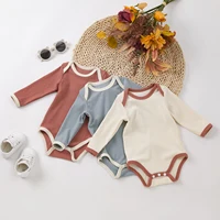 Newborn Baby Girls Boys Romper Onesies Clothes Babany bebe Infant Toddler Casual Soft Long Sleeve Romper Jumpsuit Tops 0-3 Years 6