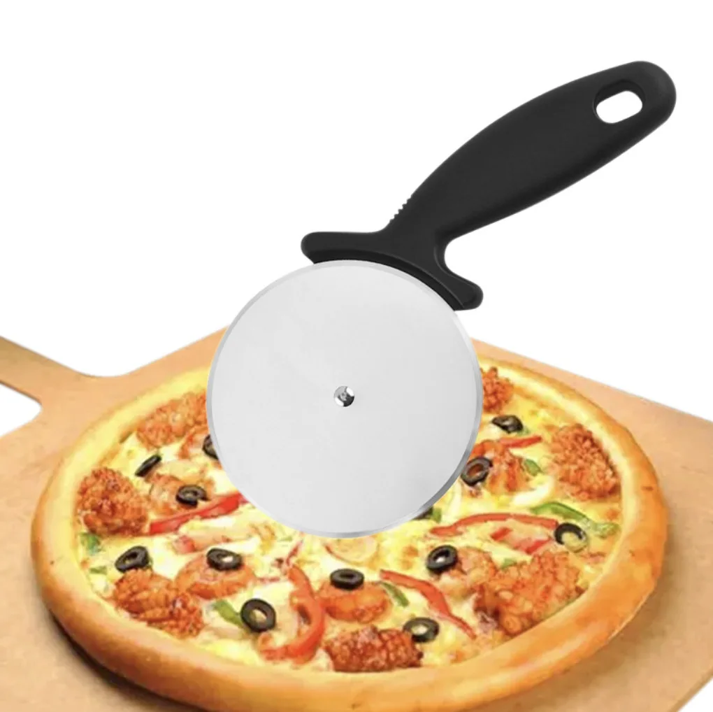 Stainless Steel Pizza Cutters Pastry Roller Cutter Pizza Knife Cookie Cake Roller Wheel Scissor Bakeware Kitchen Accessories