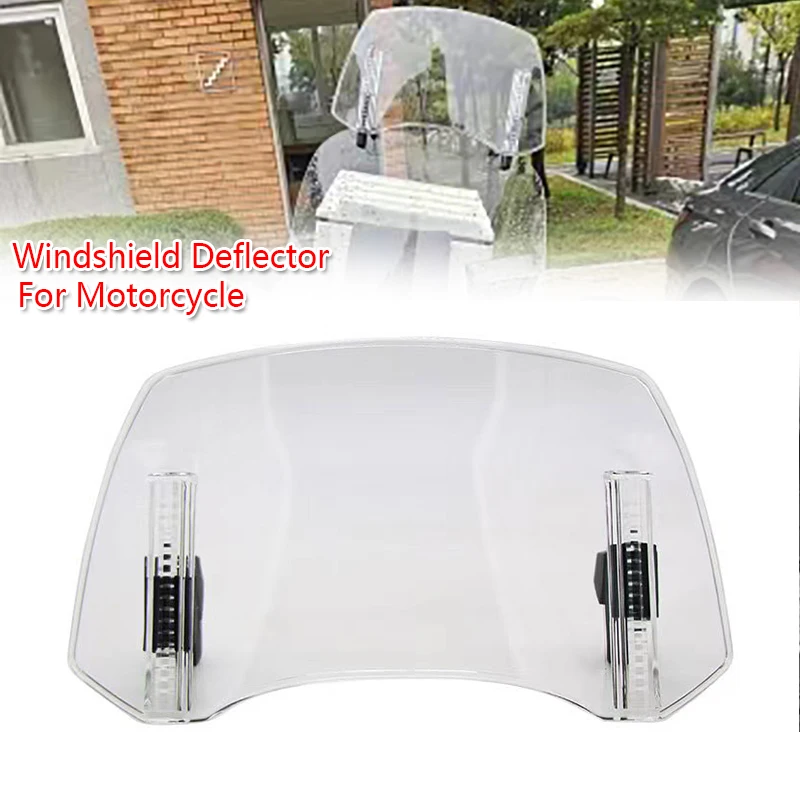 Motorcycle Windscreen Windshield Adjustable Windscreen Deflector Universal  For R1200GS F800GS For KAWASAKI Z650 Z750 Z800 Z900 - AliExpress