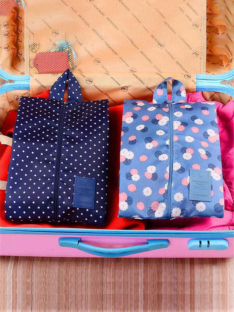 x 21cm Foldable Waterproof Travel Shoe Storage Bag Zipper Storage Organizer Suitcase Shoes Bags Storage 1 Sea33a11f28824849b8aeef128c591b53r