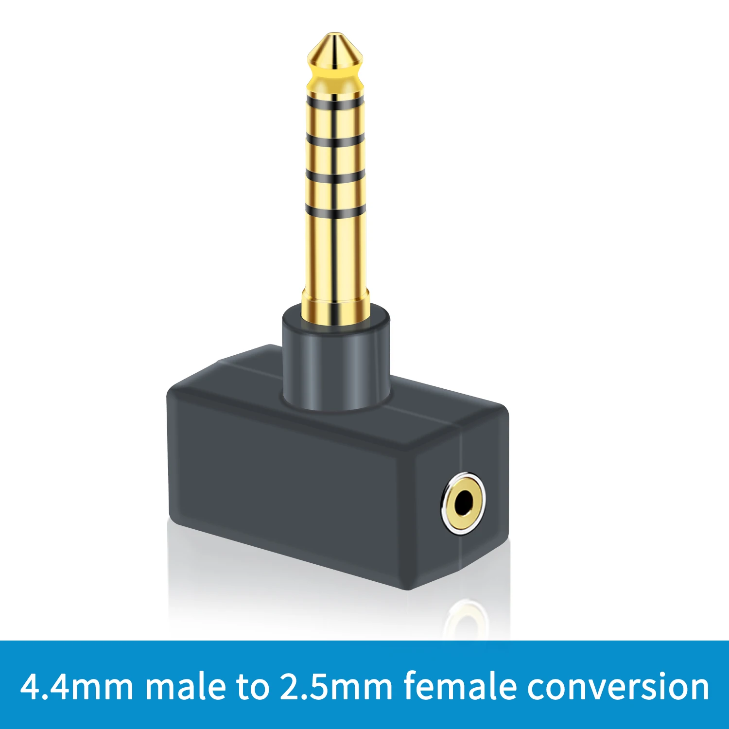 

Сбалансированный переходник для наушников со штекера 4,4 мм на гнездо 2,5 мм, портативный кабель для наушников Hi-Fi, аудиоконвертер, DAP, DAC усилитель