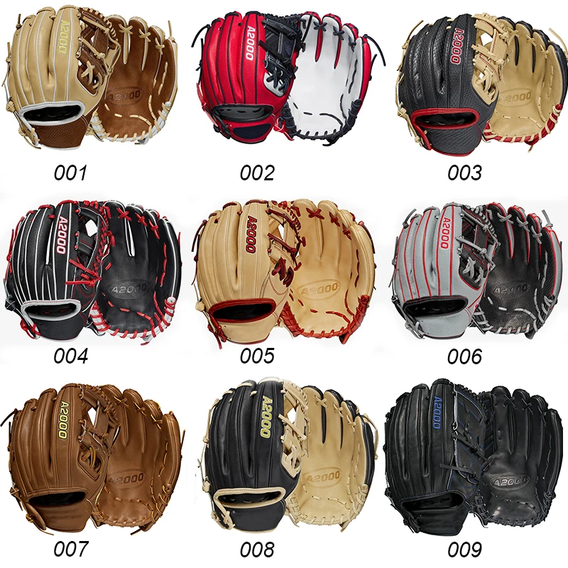 Hot Selling Guante Para Beisbol Guantes De Beibol Soft Leather Kids Guante A2000 Baseball Glove A2000 Professional