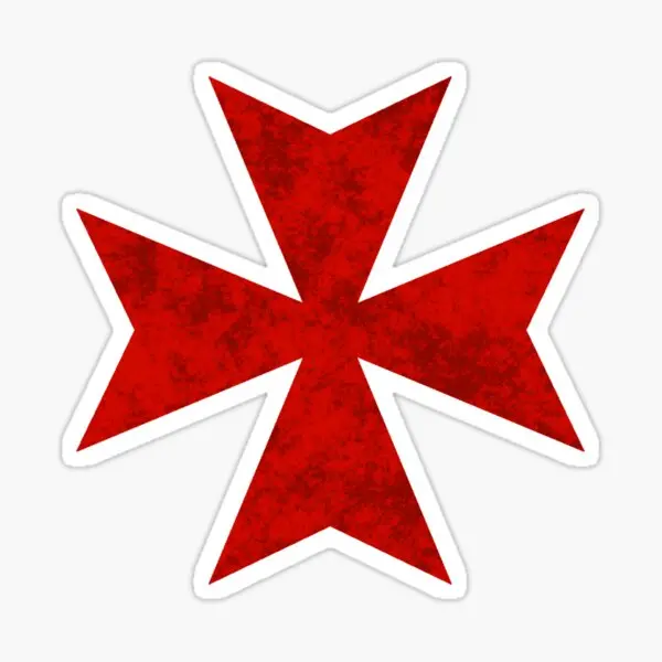 Adesivo Auto Crociato Francese Adesivo Auto/Moto Scudo Maltese Cavalieri Templari - Decalcomania Vinilica, Per Softair E Veicoli Adesivo Stella Militare - Foto 2