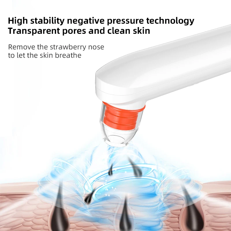 Face Nose Blackhead Remover with Camera Vacuum Pore Cleaner Pimple Black Head Remover Facial Acne Care Cleaning Tool Machine