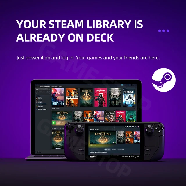 Steam Deck – PC portable avec VALVE de vapeur, 64 go 256 go 512 go