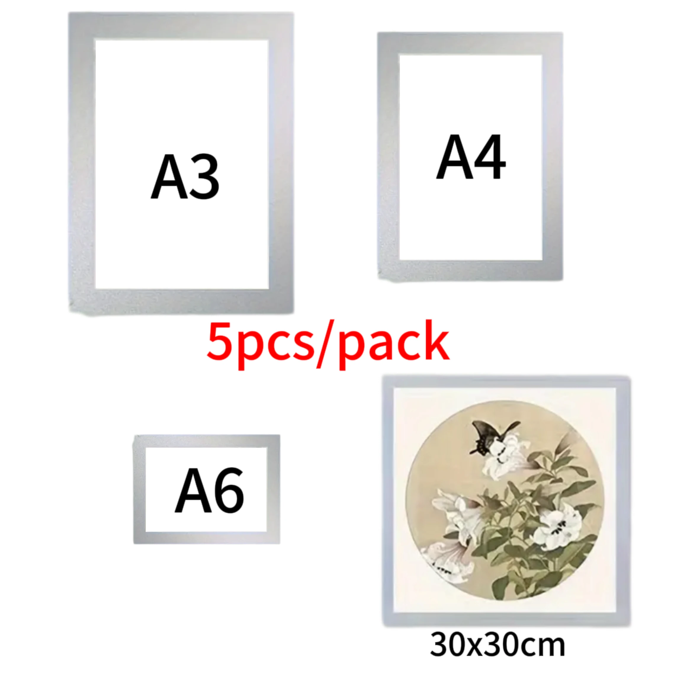 5 Pack SLIVER