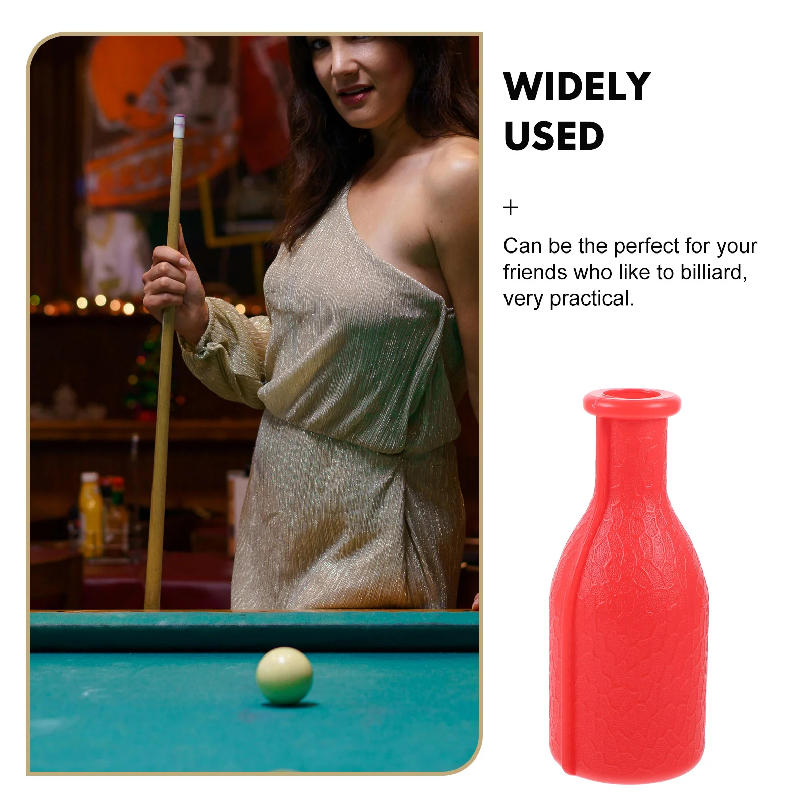 Billiard Accessories Equipment Party Props Flasks Snooker Bottle Plastic Shaker