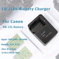 CB-2LH CB-2LHT CB-2LHE Battery Charger For Canon G5x G7x G9X Mark II Sx620 Sx720 Sx730 Sx740 HS Camera NB-13L Battery Charger - Image 2