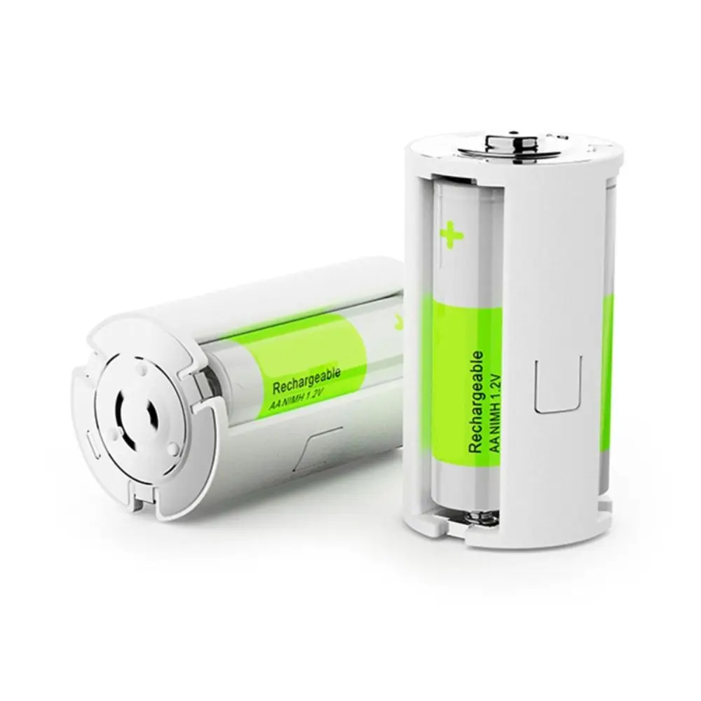 4PCS Plastic Holder Parallel Batteries Adapter Switcher Adaptor Case 3x AA To D Size Cell Battery Converter battery converter