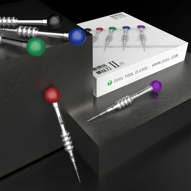 طقم مفكات 2UUL SD92 (الإصدار الجديد) – 5 مفكات احترافية لكل أنواع الهواتف (Scroo Series) 5