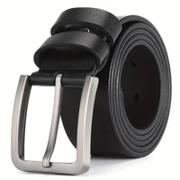 Genuine Leather for men High Quality men belts Alloy Pin Buckle Adult Luxury Brand Jeans Business Casual Waist Male Strap Brand - Image 5