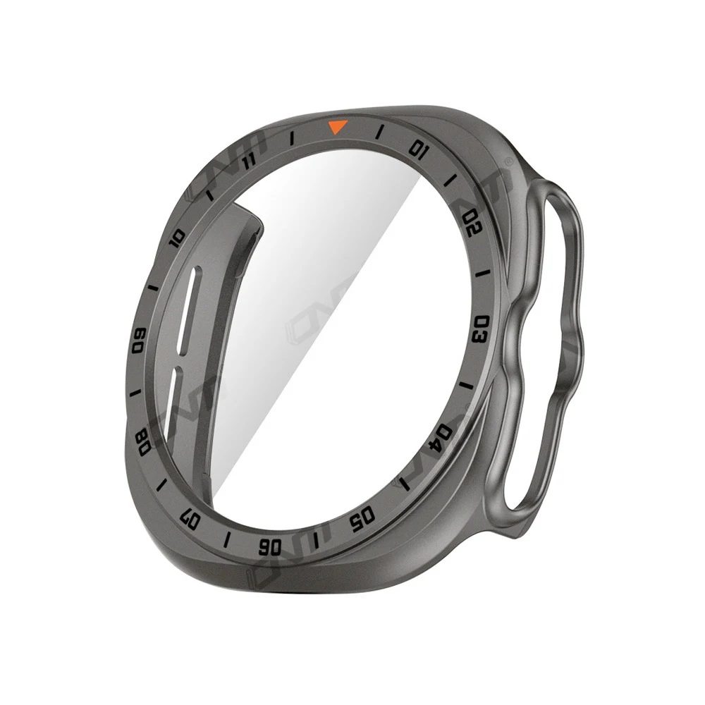 Ultra-Resilient Watch Case with Tempered Glass Screen Protector