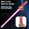 New Retractable Lightsaber Finger Rotating Laser Sword Flash Luminous Sound Cosplay Props Duels Battle Toy Gifts For Kids Adults 5