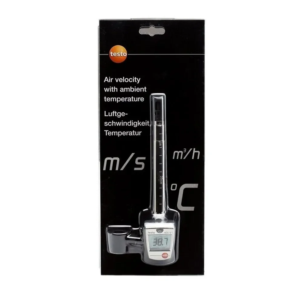 Testo 405-V1 Thermal Anemometer with Duct Holder Mini High Precision Digital Air