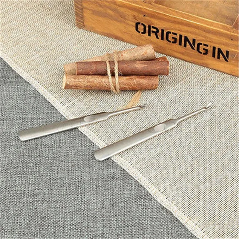 Leather craft tool kit 2pcs/set Leathercraft Tool Kit Stitching U+V Shaped Groover Skiving Edge Beveler