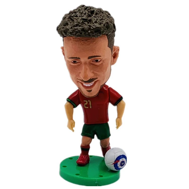 sindy doll Soccerwe 2.6" Height Soccer Doll 21# D. Jota Figures Action Joint 2022 Cup sindy doll