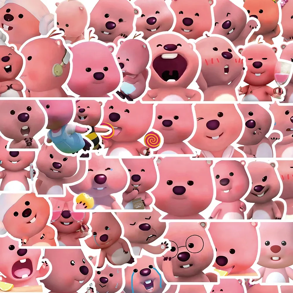 10/30/63Pcs Classic Anime Cartoon Loopy Cute Graffiti Stickers Kawaii Girls Decoration Decals DIY Stationery Diary Toys Sticker
