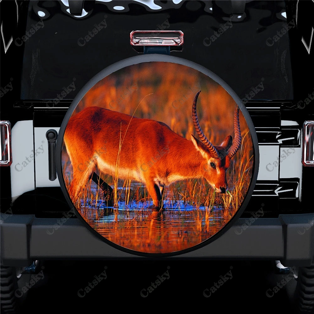

Автомобильный аксессуар с принтом животных, водонепроницаемая накладка на колеса 14-17 дюймов