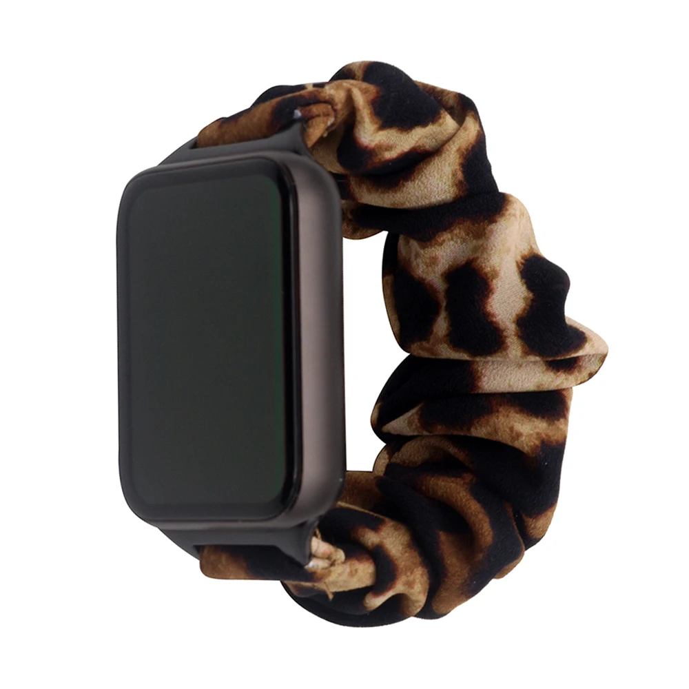 Elastic Dressy Bracelet for Smartwatch - Stylish Scrunchie Stretchy Watchband for Women