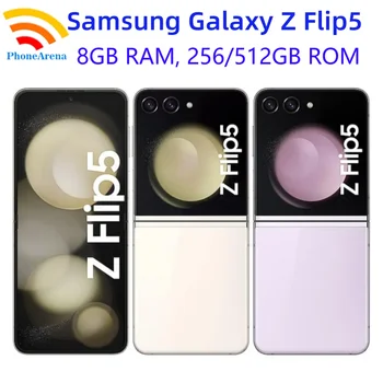 Samsung Galaxy Z Flip 5 Z Flip5 5G F731B F731N F731U1 6.7" AMOLED 8GB 256/512GB NFC Foldable 99% New Original Cell Phone