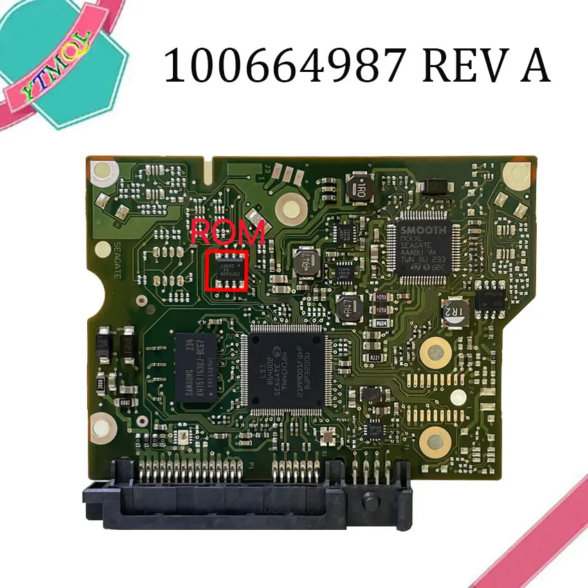 Фото Seagate настольный жесткий диск, номер платы: 100664987 REV A , 100664987 REV B, ST2000DM001 , ST1000DM003,ST500DM002,5009 , 5011 №1