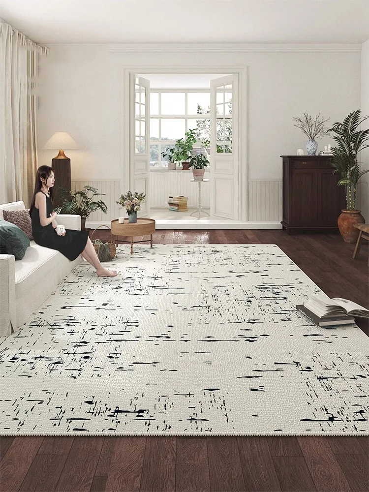 

Роскошный Ковер в скандинавском стиле для спальни с геометрическим рисунком, большой ковер для гостиной, Современный домашний декор, прикроватный напольный коврик, нескользящий кухонный ковер