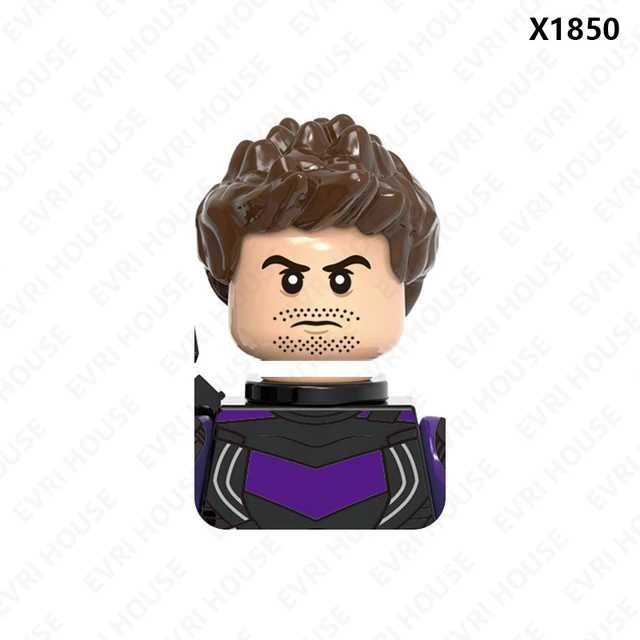 Superhero Hawkeye Kate Bishop Mini Action Figures Clint Barton Kingpin Yelena Bricks Disney Building Blocks Toys for Children X1850