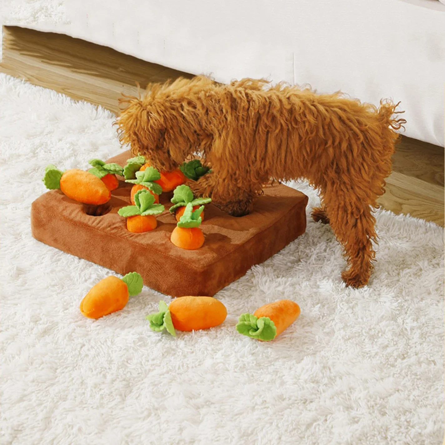 Dog Carrot Plush Toy Dog Toys Interactive Dog Toy Dog Puzzle Toys