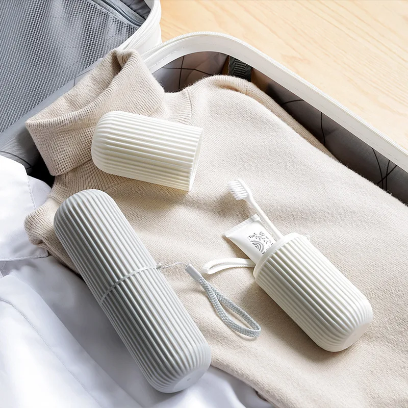 Toothbrush Case Toothbrush Storage Box Portable Toothpaste Toothbrush Protect Holder Case Travel Camping Storage Box Protect Toothbrush Toothpaste Dustproof Bag