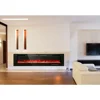 72" Electric Fireplace Indoor Wall Mounted & Recessed Fireplace Heater with Remote Control & Touch Screen,Timer, Fire Place 1