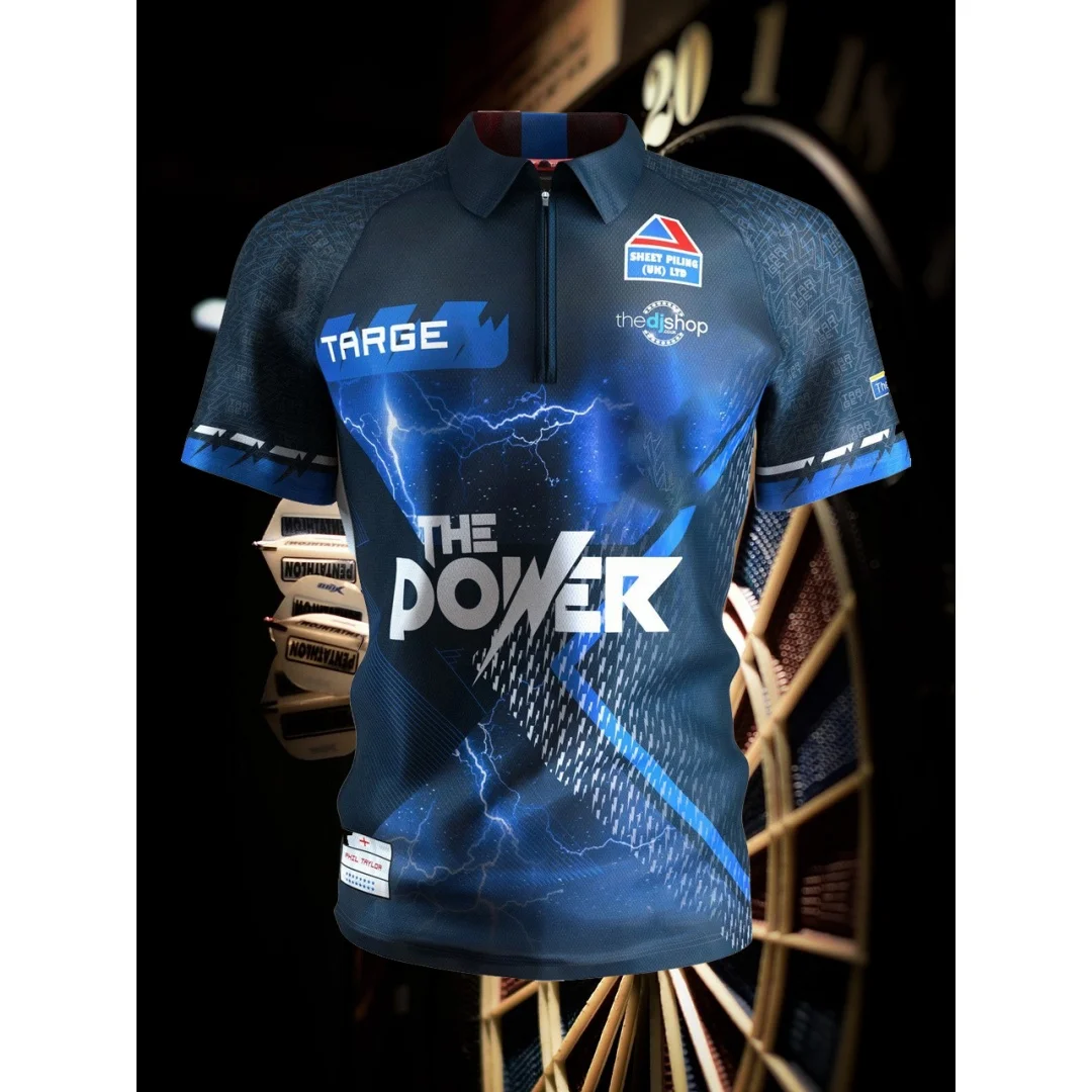 Phil Taylor Collared 2025 - Dartshirt Darts Competition training suit Autumn Sports Men's T-Shirt Kid's Clothing Tee Y2k Woman