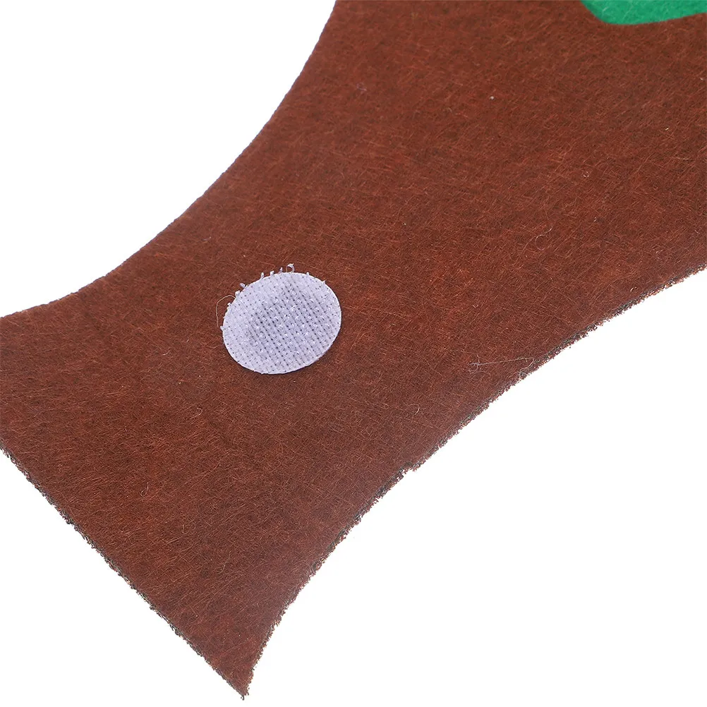 2세트 숫자 세기 펠트 트리 분리형 교육용 매칭 게임 유치원 교육용품