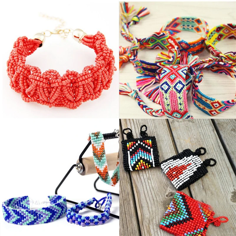 Metal Bead Loom Kit for Jewelry Making and DIY Crafts