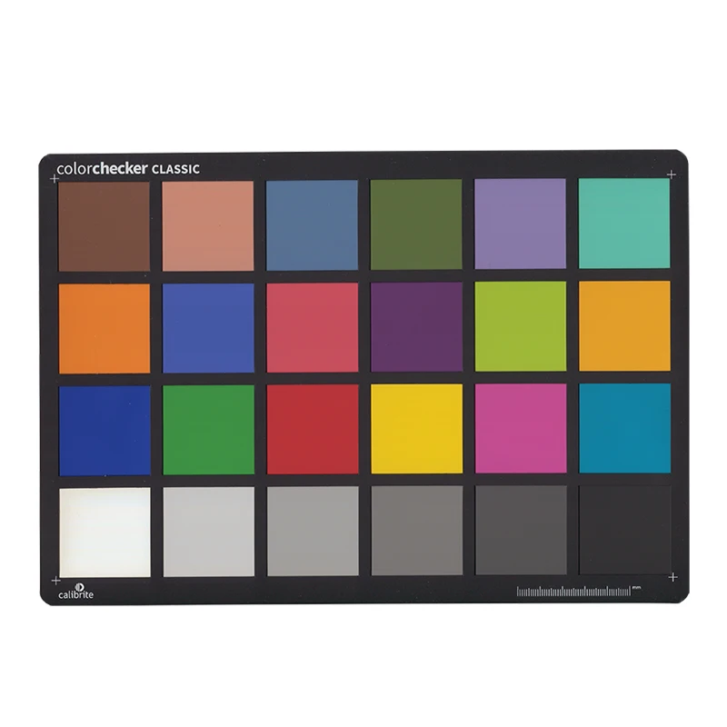 CALIBRITE (formerly XRITE)24 color card series colorchecker classic standard 24 color card