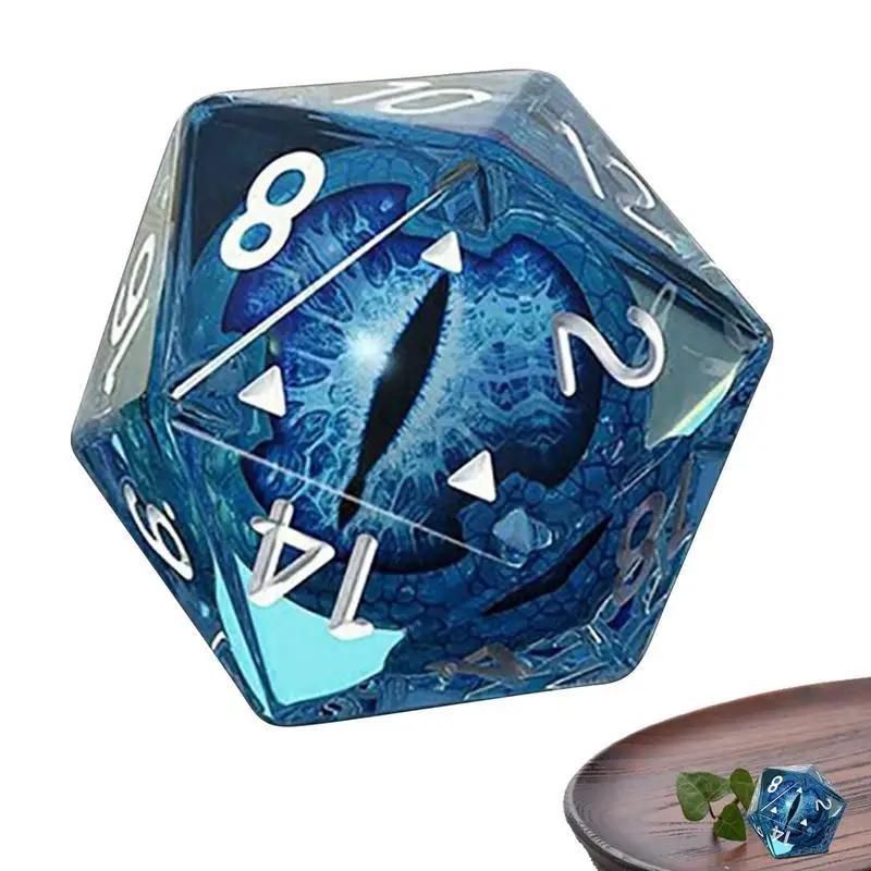 

Polyhedral Dice Resin Cheese Dice Color Polyhedron Dice With Shiny Eyes For Role Playing Table Games For Interactive Games
