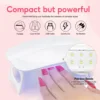 PEACECOLOR Poly UV Gel Kit All for Manicure Gel Nail Extension Set Slip Solution Builder Acrylic Gel Polish Nail Art Tool Design 5