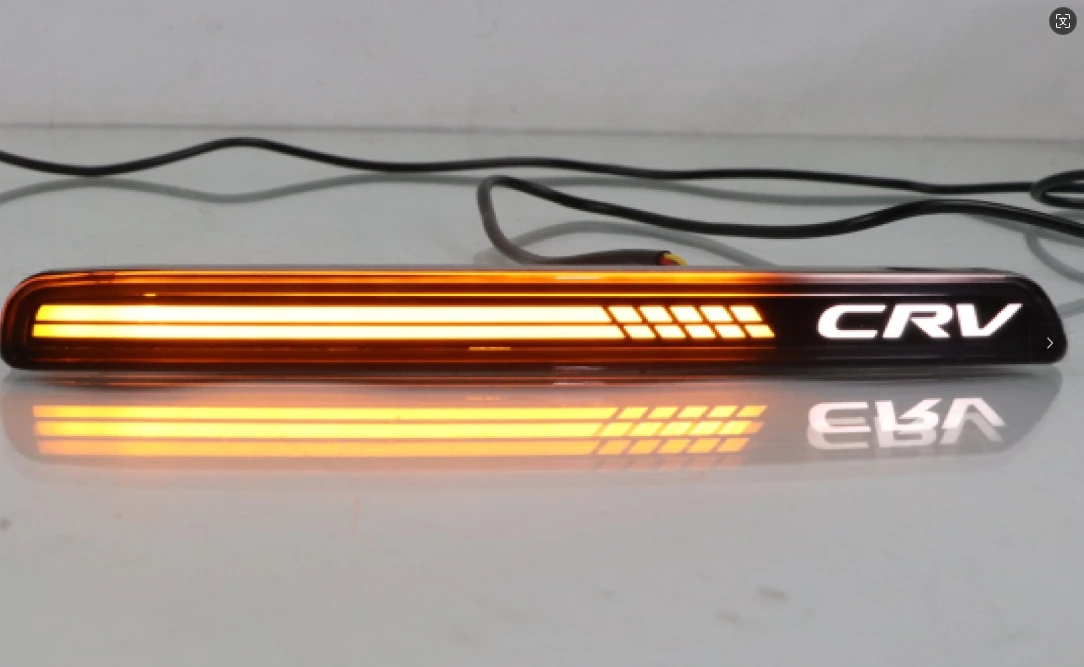 thumbnail image 1 of Reflector de luz de freno para parachoques de coche, indicadores de señal de giro, luz antiniebla trasera LED para Honda CR-V CRV 2023 2024 ZR-V ZRV 2022-2024, 1 of 5