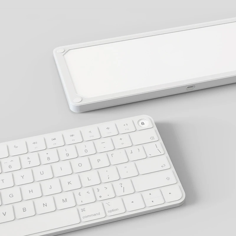 Compatível com Apple Macbook Imac Inteligente Teclado Magic Mouse Touch id com Teclas Numéricas Silicone Capa Protetora Teclado