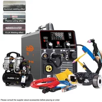 Portable Aluminum Welding Machine Multifunctional FLUX/MAG TIG 5 in 1 Multi Welder Plasma Cutter MIG TIG MMA With Air Compressor 1