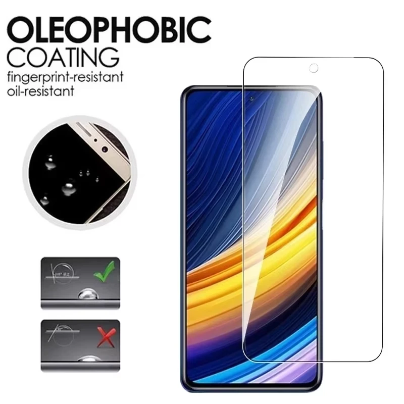 1–5 Stück Displayschutzfolie aus gehärtetem Glas für Poco X7 M7 Pro 5G X6 X5 X3 NFC M6 M5s M5 F7 F6 F5 F4 F3 C85 C75 C71 C65 C61 C55 C51 – Detail 3