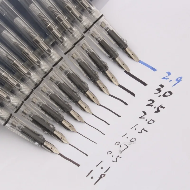 하이 퀄리티 고딕 평행 아트 플라워 바디 플랫 팁 비닐, 티베트 아랍어 만년필, 문구 사무용품, 8 펜/세트