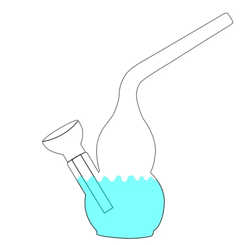 Dual Cigarette Tobacco Smoking Pipe Water Filter Hookah