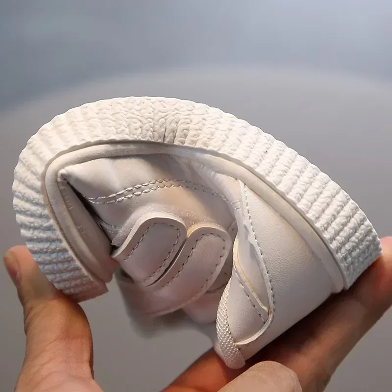 Baby Shoes Children's Leather White Shoes For Girls Kids Sneakers Boys Sport Flexible Sole Trainers School Running sports shoes baby shoes kids sneakers kids shoes kids sports shoes