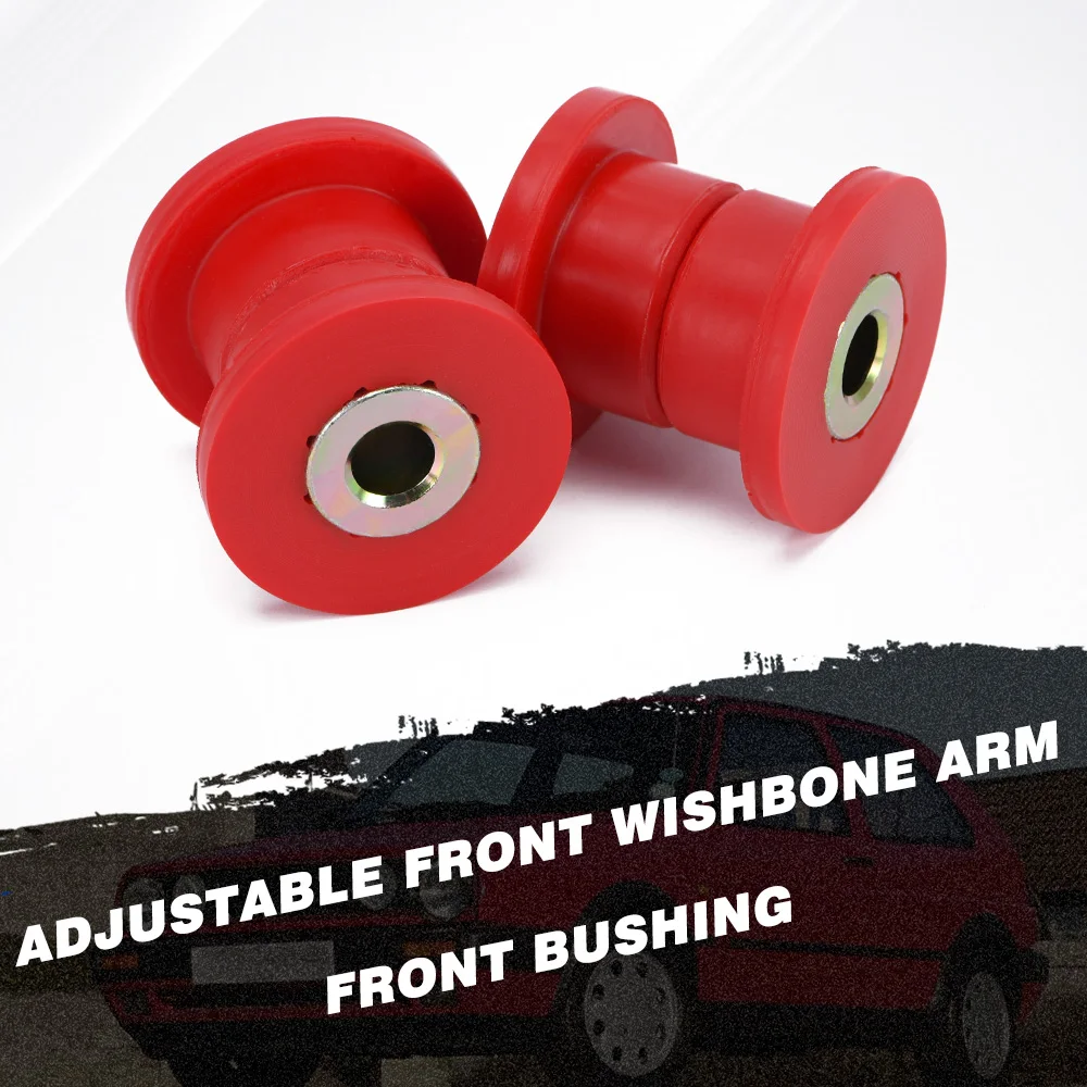 Control Arm Bushings Kit Front Control Arm Polyurethane Bushing Kit for VW Golf Caddy Jetta Passta Tiguan,Audi A3 S3 Q3 TT,Skoda Superb Octavia,Seat