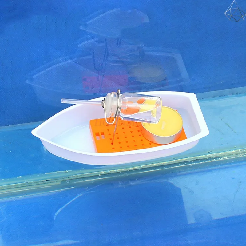 physics science experiment Homemade Steamboat technology experimental equipment diy steamships
