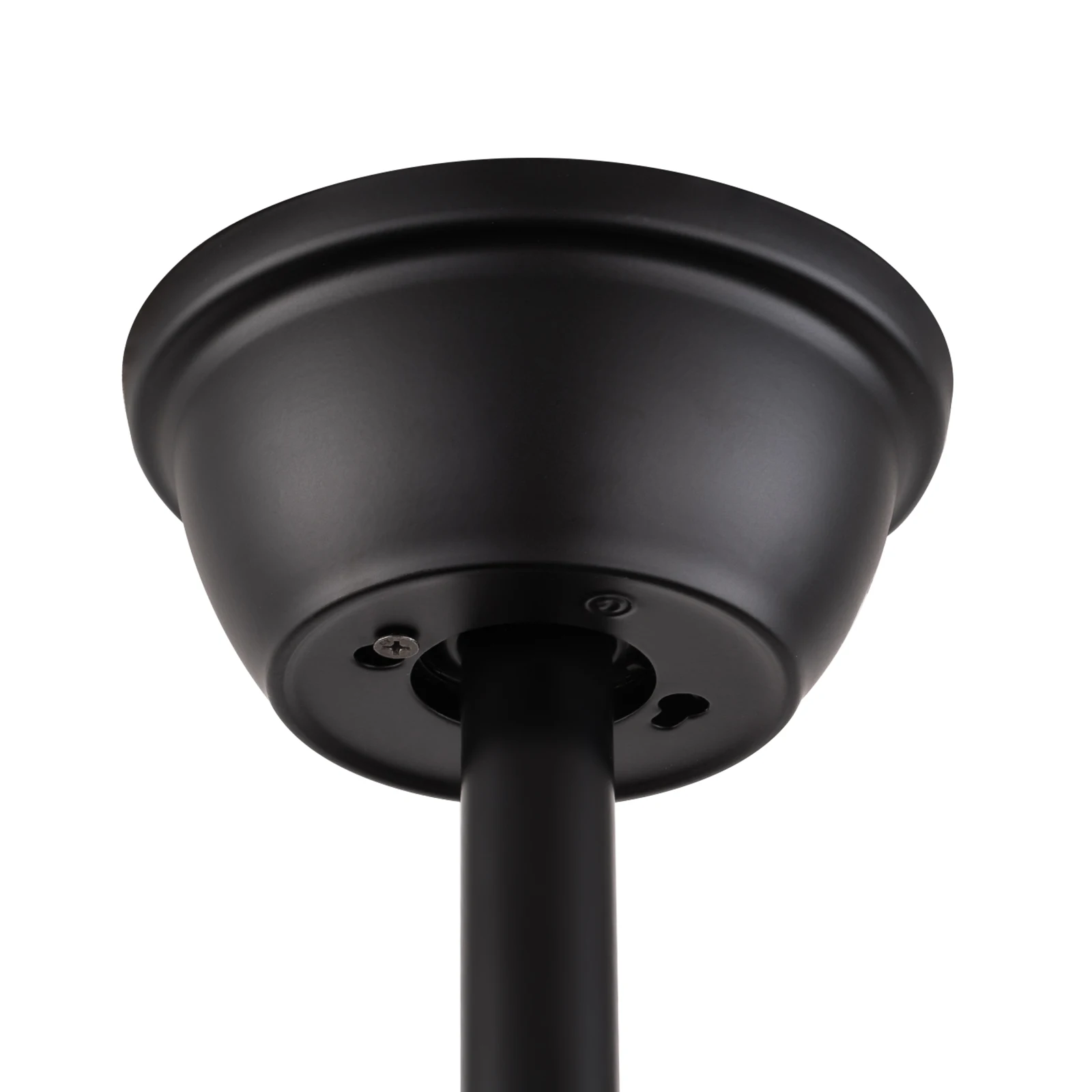 Black Iron Ceiling Fan Light with Remote Control, Warm, Neutral, White Light ,Modern Ceiling Fan for Living Room Bedroom
