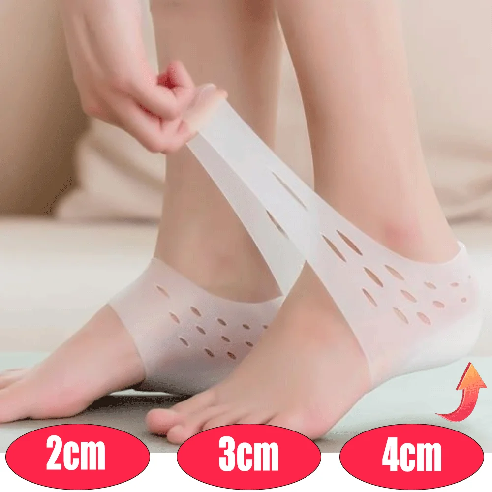 2cm 3cm 4cm Silicone Invisible Height Increase Insole Height Lift