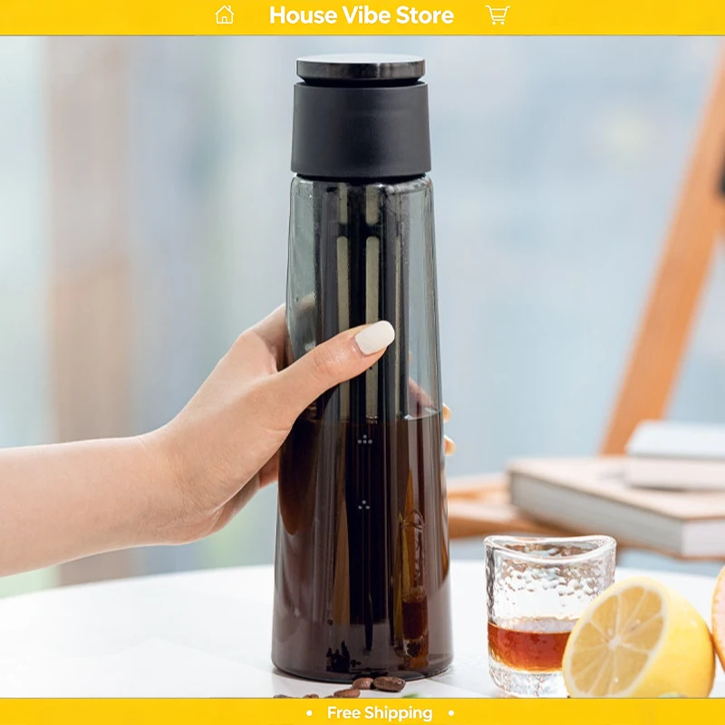 Timemore Cold Brew Coffee Maker Glass Cold Brew Bottle With Filter For Home Iced Coffee And Iced Tea Steeping For Gifting 1